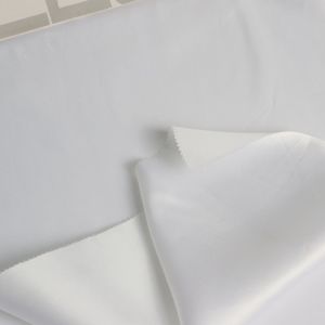 OEM soft smooth digital printing recycled satin silk like 50D polyester fabric