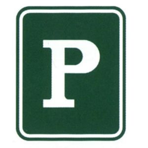 High Speed Way Parking Area Sign Supplier Safety Guide Sign Road Traffic Sign