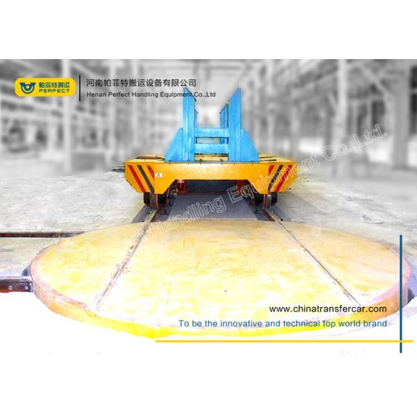 Quality Motorised Turntable Industrial Automated Guided Carts Electric Driven Platform Trolley wholesale