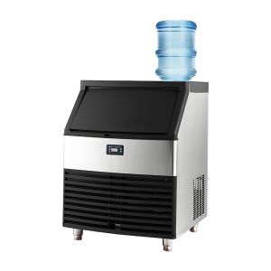 Cheap Commercial Cube Ice Machine with Bottled Water Robust Construction Ensuring Durability and Ice Making for Busy Commercial Environments for sale