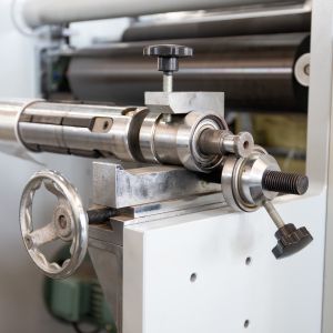 5.5kw End Electric Driven Film Slitting Rewinding Machine for Aluminium Foil