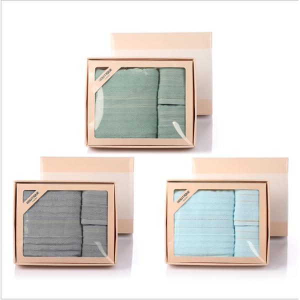 16X10.5X6.5 Cm Towel Gift Box Recycled Materials With Handle Bag