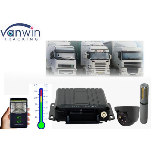 4G Online Video SD card mobile dvr GPS Tracking Solution Temperature Monitoring