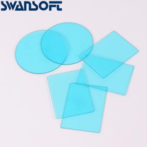 China Blue glass filter bg39 blue glass cut glass UV IR Cut Colored Filter Bandpass Blue Glass Optical Filter BG39 Multicoated on sale
