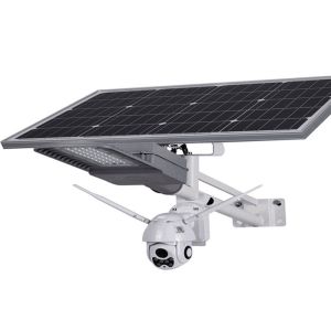 WIFI 150LM/W Solar Powered LED Street Lights With Monitoring Camera Super Bright