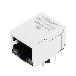 Side Entry RJ45 Modular Jack , J00-0046NL | LPJ0113BBNL THT 10/100Base