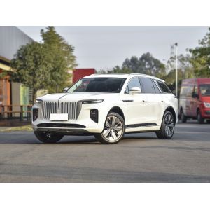 China 510km EV Luxury Cars Left Steering Hongqi E-HS9 Electric Car High Speed on sale