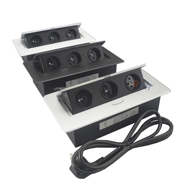 Quality Multiple Desk Mount Power Outlet Kitchen Pop Up Furniture Socket wholesale