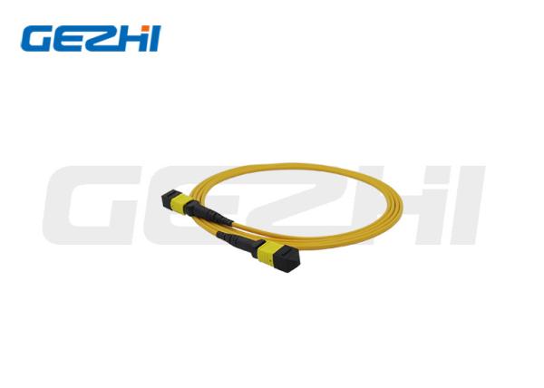 Quality MTP / MPO 12 Core OS2 Custom Fiber Patch Cables In Passive Components wholesale