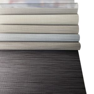 High Quality 3M Width 100% Blackout Polyester Day And Night Roll Up Blinds