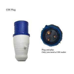 Black TPU 5m Portable EV Fast Charger With Touch Screen Change Current