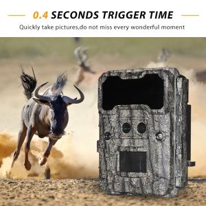 Outdoor hunting camera KW696 dual-lens 30MP waterproof IP67 1080p night vision