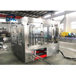 High Efficiency Glass Bottle Filling Machine / Glass Bottle Packing Machine
