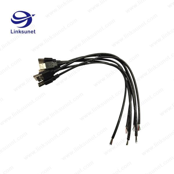 USB - A - M and 8pin housing and ul2725 AEB wire harness with Tin plating
