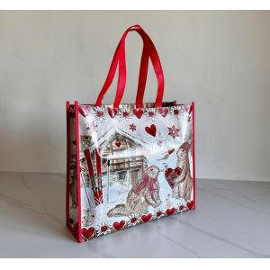 Custom Logo Printed Reusable Spunbond Non-Woven Fabric Shopping Bag Durable And