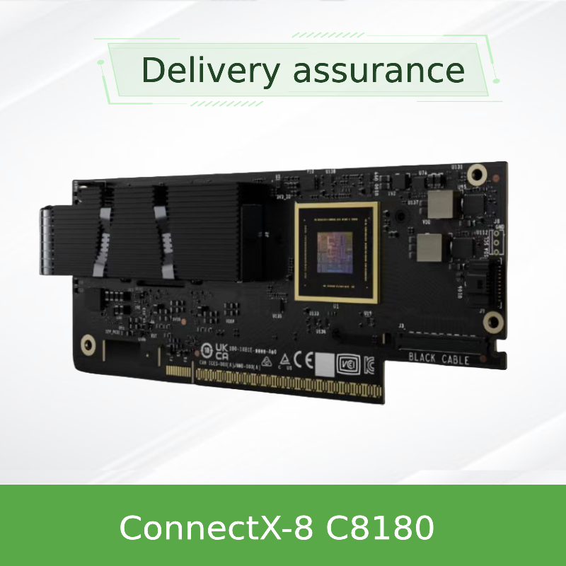 Nvidia Connectx-8 Adapter C8180 (900-9X81E-00EX-DT0) Single-Cage Osfp Infiniband: 800gbs Xdr Ib