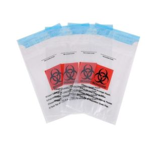 printing self adhesive biohazard waste bag, autoclave biohazard specimen