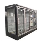 Grab And Go Display Fridge Multideck With Inner Vertical LED Lights