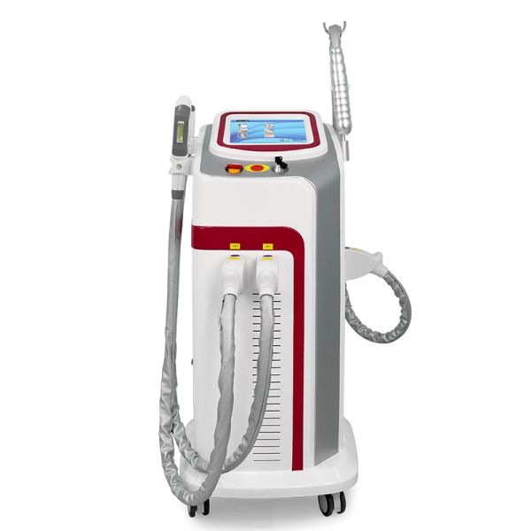 Quality 3 In 1 Q Switch OPT laser Freckle hair Remover Laser painless three wavelength picosecond laser wholesale