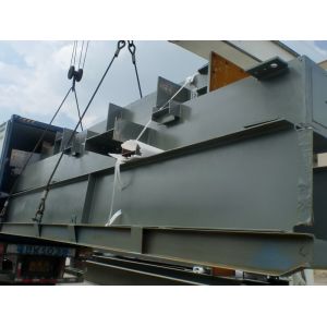 Rigid Building Steel Structure , H Section Frame Steel Structure For Worshop