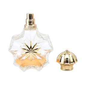 China New Perfume Bottle High Quality Bayonet Glass Bottle Portable Subpackage Spray Bottle Thickened And Simple Design on sale