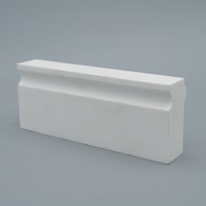 China White Alumina Ceramic Brick With 92% Alumina Content For High Temperature Applications on sale