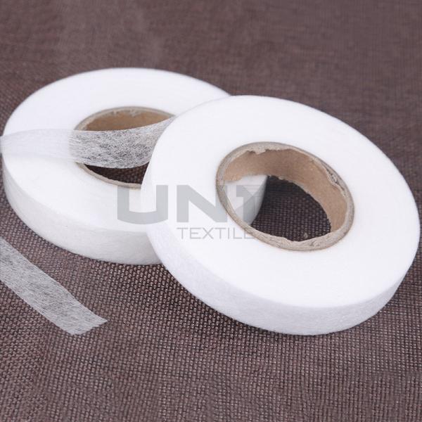 Strong Bondstrength Hot Melt Double Side Fusible Non Woven Interlining Tape Soft