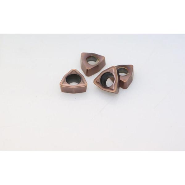 Quality Heat Resistant Triangle Carbide Inserts , Cemented Carbide Inserts For Steel Machining wholesale