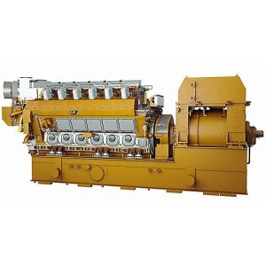 Fuel Flexibility Gas Diesel Generator 6CM46DF Caterpillar Engine Generator