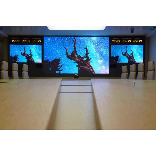 1.33mm Narrow Pixel Smd Big Display Led Screen Indoor Black For Teletorium