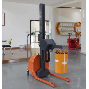 Semi Electric Pneumatic Roll Turner Stacker For Packing Industry