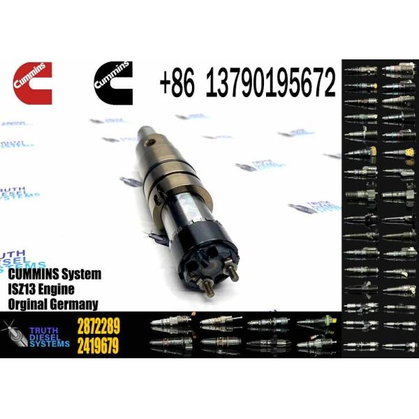 New Common Rail Fuel Diesel Injectors Nozzle 2897320 2872289 2030519 1948565 2872544 4384363 5579419 for Cummins ISX 15