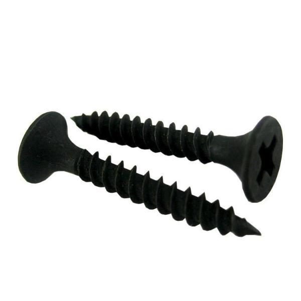 Phillips Drive Black Phosphate Self Tapping Drywall Screws for Gypsum Board