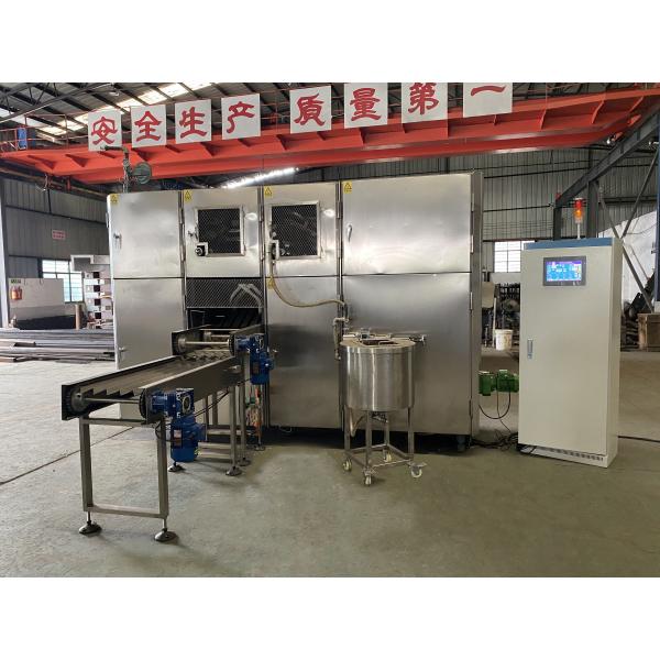 Quality Stain Steel 12000pcs/H Waffle Cone Making Machine PLC Controlled wholesale