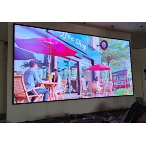 Ultra Thin Fixed Indoor Advertising Led Display Screen Front Service Full Color