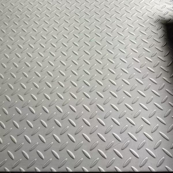 Quality AISI201 AISI304 AISI316L AISI2205 SS Checker Plate Stainless Thickness 0.5 - 10.0mm wholesale