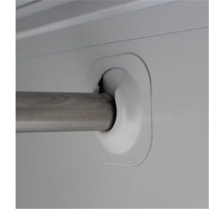 Multifunctional KD Metal Wardrobe Closets With Hanger