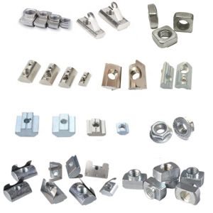 M4 M5 M6 M8 M10 Zinc Plated Serrated Hex Flange Nut