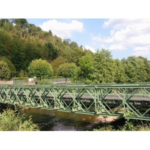 Pre-engineered Temporary Modular Bridge Lightweight Steel Overcrossing Project