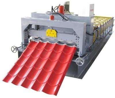 3kw Color Glazed Roofing Step Tile Forming Machine