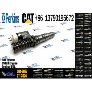 High Efficiency Diesel Common Rail Fuel Injector 204-2067 Diesel Injector for