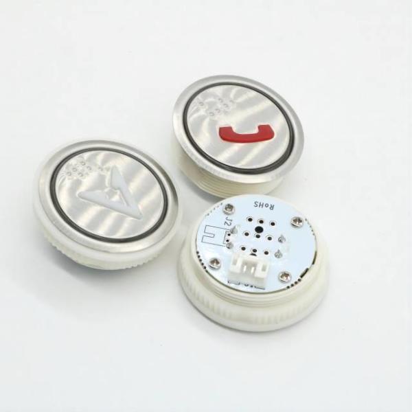 Lift Parts Elevator Round Push Button Lift Landing Button Elevator LOP COP