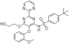 Cheap Bosentan CAS NO.147536-97-8 C27H29N5O6S Cardiovascular for sale