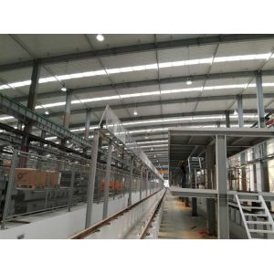 H Section Steel Structure Platform For Subway Floor Deck 1.0mm