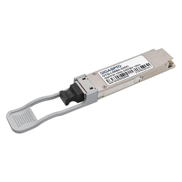 Quality 100GBASE-SWDM4 QSFP28 850nm-940nm MMF Transceiver 100m DOM LC wholesale