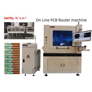 China In line PCB Router Machine 0.5mm Thickness CNC Printed Circuit Board on sale