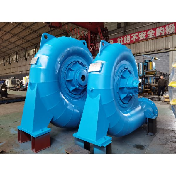 Francis Water Turbine Generator with 40~50years Lifespan 4.3-18.2m3/s Discharge