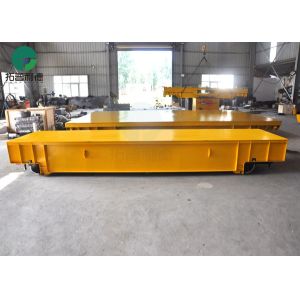 5 Tons Bulk Material Handler Warehouse Tow Cart Electrical With Flat Bed