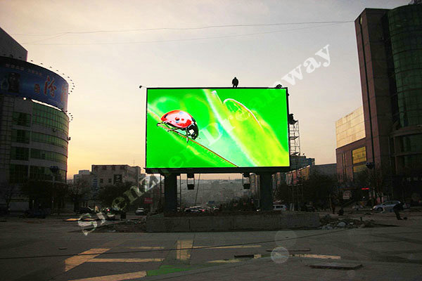 Waterproof Outdoor Fixed LED Display 6mm 6500 Nits High Definition Video Wall