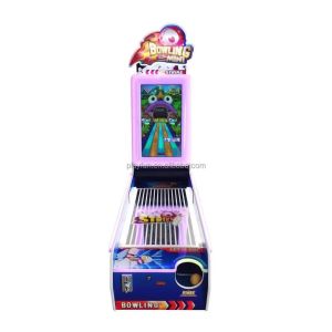 Coin operated game machine mini bowling kiddie machine ticket redemption indoor